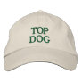 Top Dog Embroidered Baseball Caps