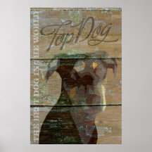 Top Dog Poster/Print