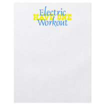 TOP Electric Workout Personalized Flyer