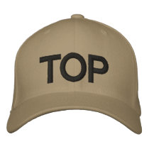 TOP embroidered hats