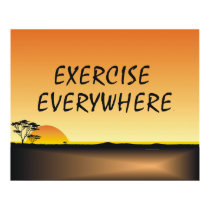 TOP Exercise Everywhere posters