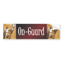 TOP Fencing On-Guard Bumper Stickers