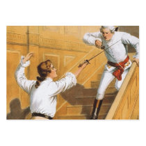 TOP Fencing On-Guard business cards by teepossible TOP Fencing On-Guard business cards