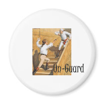 TOP Fencing On-Guard Refrigerator Magnets