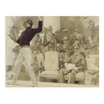 TOP Fencing Post Card