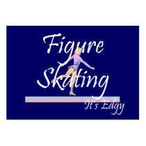TOP Figure Skating Edgy Business Card Template