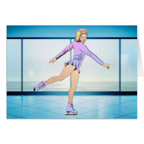 TOP Figure Skating Girl Card