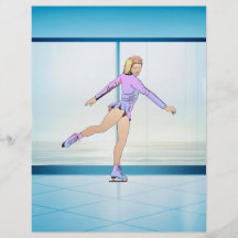 TOP Figure Skating Girl Full Color Flyer