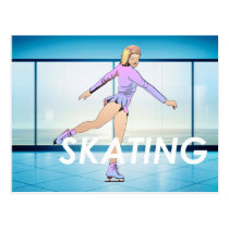 TOP Figure Skating Girl Postcards