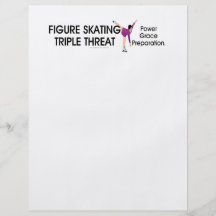TOP Figure Skating Triple Personalized Flyer
