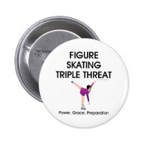 TOP Figure Skating Triple Threat Pins