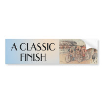 TOP Finish Line bumper stickers