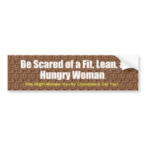 TOP Fit Lean Hungry bumper stickers