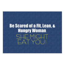 TOP Fit Lean Hungry business cards