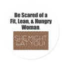 TOP Fit Lean Hungry stickers