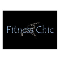 TOP Fitness Chic Business Card Templates