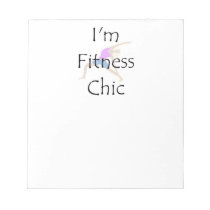 TOP Fitness Chic Memo Pad