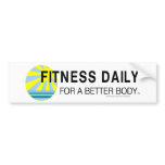TOP Fitness Daily Bumper Sticker