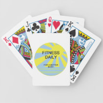 TOP Fitness Daily playing cards