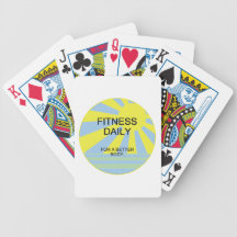 TOP Fitness Daily Poker Cards