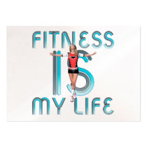 TOP Fitness Is My Life Business Card