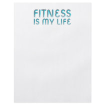 TOP Fitness Is My Life Personalized Flyer