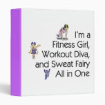 TOP Fitness Triple Play 3 Ring Binder