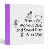 TOP Fitness Triple Play 3 Ring Binder