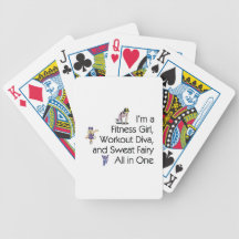 TOP Fitness Triple Play Bicycle Card Deck