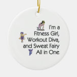 TOP Fitness Triple Play Christmas Tree Ornaments