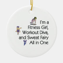 TOP Fitness Triple Play Christmas Tree Ornaments