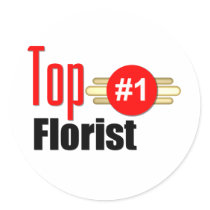 Top Florist stickers