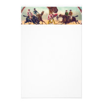 TOP Follow the Race Game Personalized Stationery