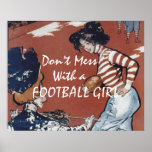 TOP Football Girl posters