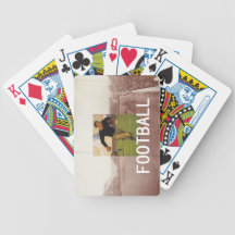 TOP Football Old School Poker Deck