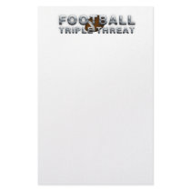 TOP Football Triple Threat Stationery Paper