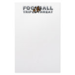 TOP Football Triple Threat Stationery Paper