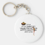 TOP Fruit Salad Fitness Keychains