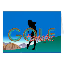 TOP Golf Fanatic Greeting Cards