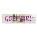 TOP Golf Girl bumper stickers