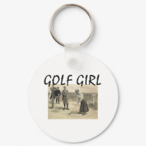 TOP Golf Girl keychains by teepossible TOP Golf Girl keychains