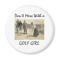 TOP Golf Girl magnets
