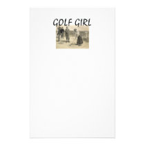 TOP Golf Girl Stationery