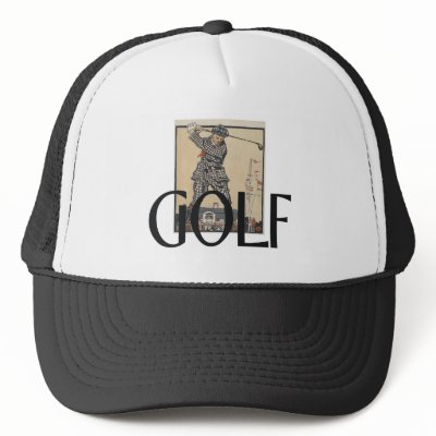 TOP Golf Old School Mesh Hat by teepossible