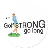TOP Golf Strong Sticker