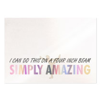 TOP Gymnastics Amazing Business Card Template