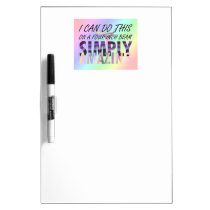 TOP Gymnastics Amazing Dry Erase Whiteboard