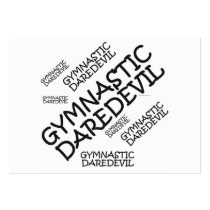 TOP Gymnastics Daredevil business cards by teepossible TOP Gymnastics Daredevil business cards