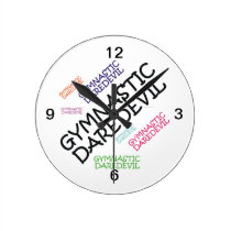 TOP Gymnastics Daredevil wall clocks
