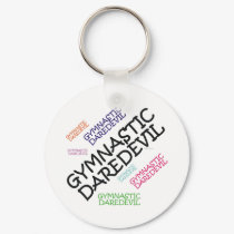 TOP Gymnastics Daredevil keychains by teepossible TOP Gymnastics Daredevil keychains